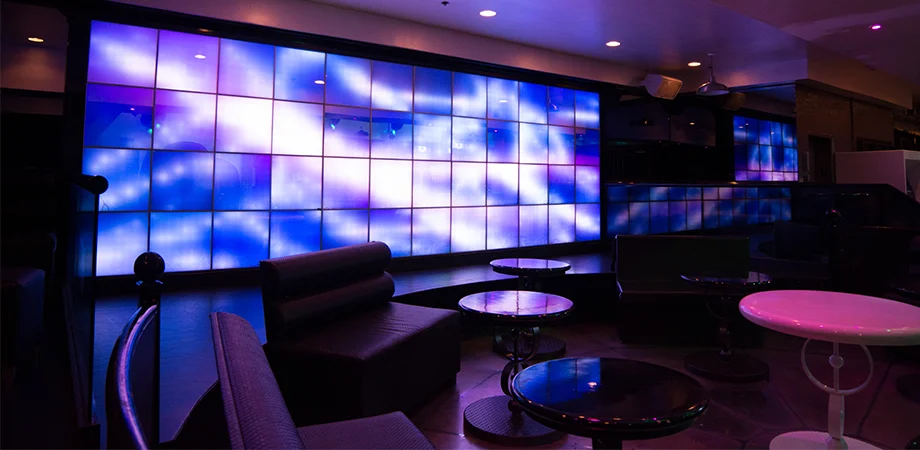 Main Floor LED Wall